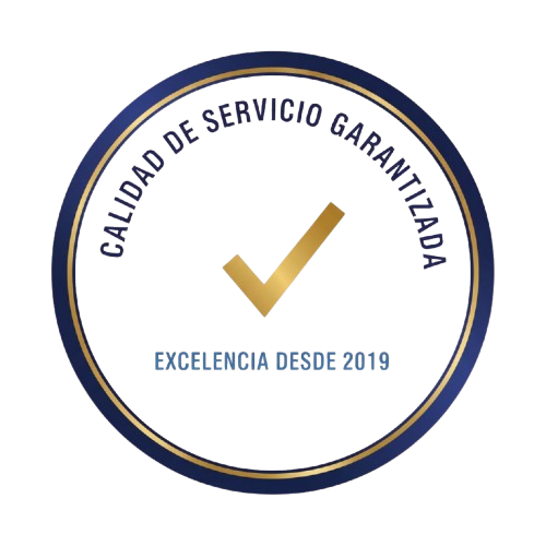 Calidad de servicio garantizada desde 2019